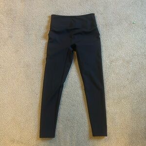 Girlfriend Collective Luxe Black Leggings